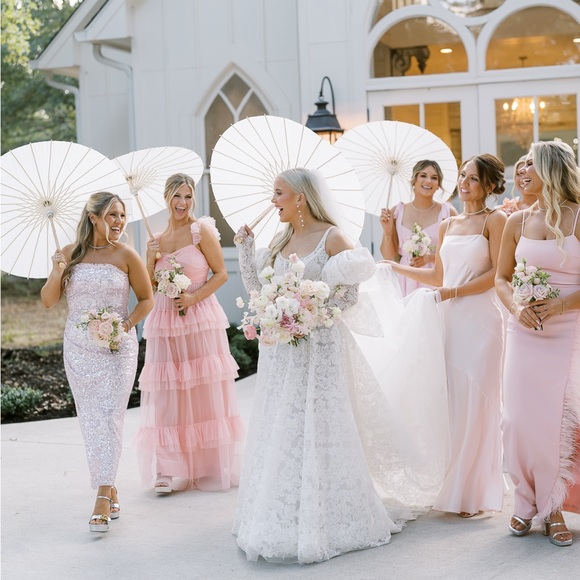 Needle and Thread Stellar Gloss Strapless Ankle Gown - Picture 7 of 7